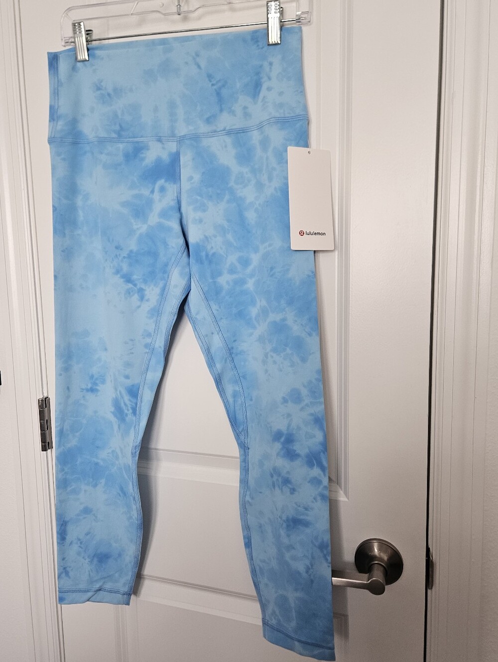 NWT Size 10 lululemon Align High-Rise Pant 25" Smoothie Wash Blueberry Multi